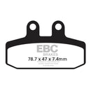 EBC Double-H Sintered Rear Brake Pads for Aprilia NA 850 Mana / GT 08-16