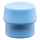 Halder Hammers 30mm Halder Insert for Simplex Mallet Blue TPE Soft Customhoj