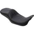 Le Pera Maverick Daddy Long Legs Extended Seat for Harley 08-25 Touring (excl. 23-25 CVO; 24-25 Road Glide / Street Glide) / Double Diamond Black / Without backrest  - Customhoj