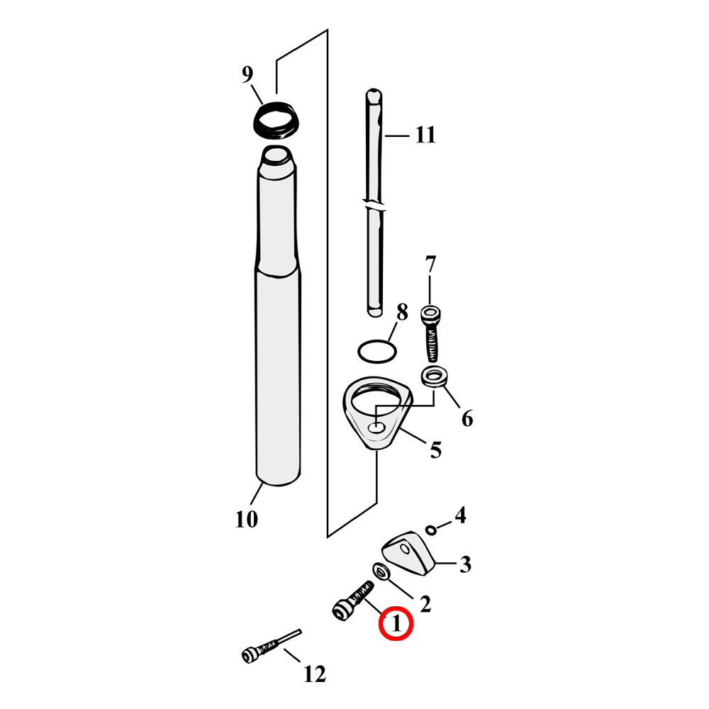 Asta Di Spinta Originale Tecumseh – Parte OEM #35466, Per Motori Tecumseh/LCT