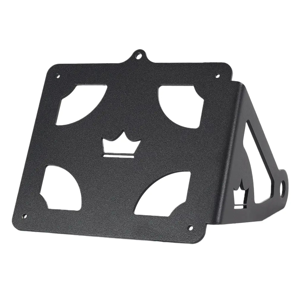 Portatarga Posteriore Universale Regolabile Per Moto – Staffa CNC Per Yamaha, Kawasaki, Ducati, Honda (Colore Arancione)