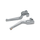 KURYAKYN Broms- & Kopplingsgrepp kit Silver / 14-21 XL Kuryakyn Dillinger Levers HD Customhoj