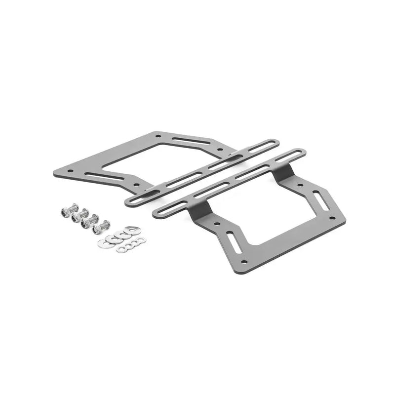 Highway Hawk Kit universale di supporto per borse laterali per moto Nero