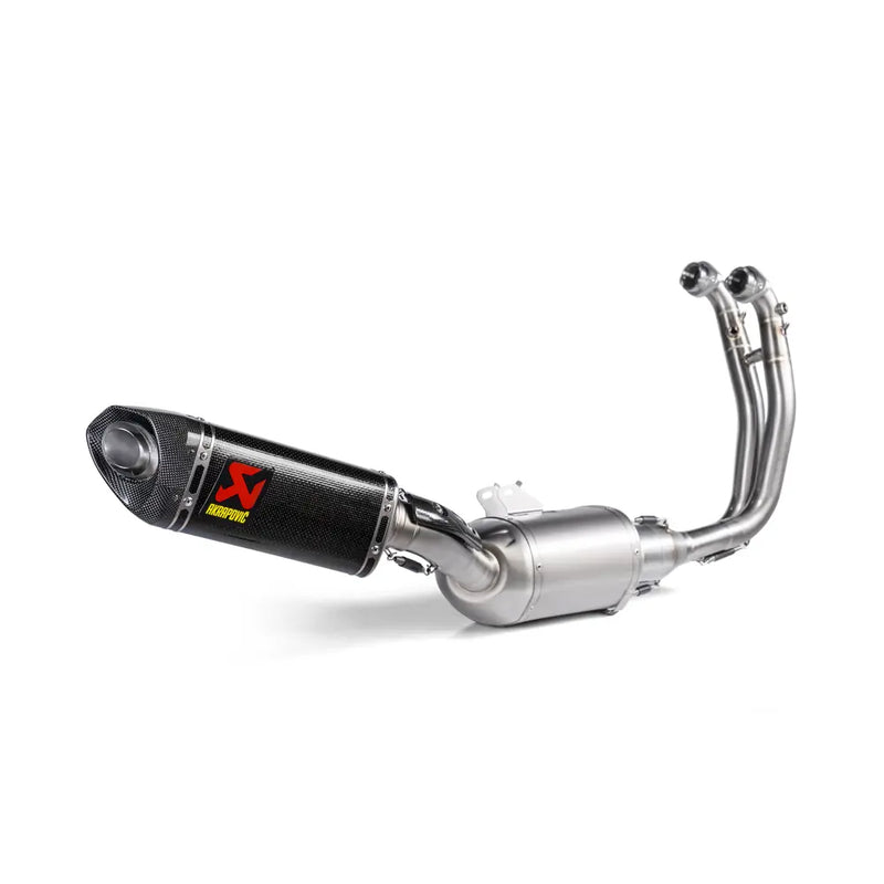 Sistema di scarico Akrapovic Racing Line per Aprilia