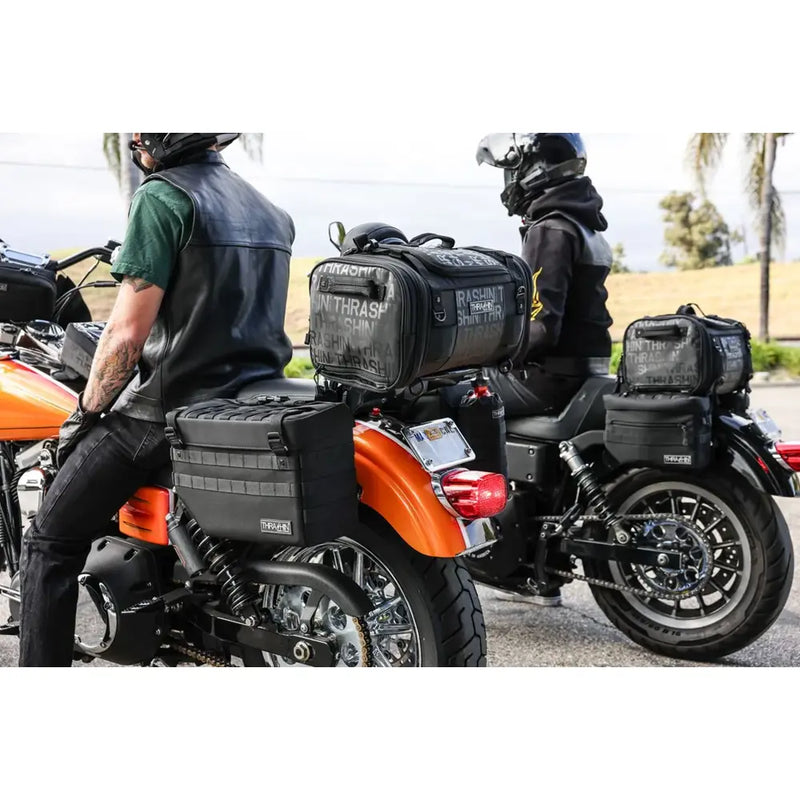 Thrashin Supply Expedition Set di borse laterali per moto da 21 litri