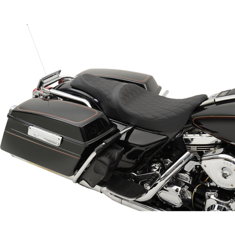 Drag Specialties Sella Caballero 2-Up per Harley