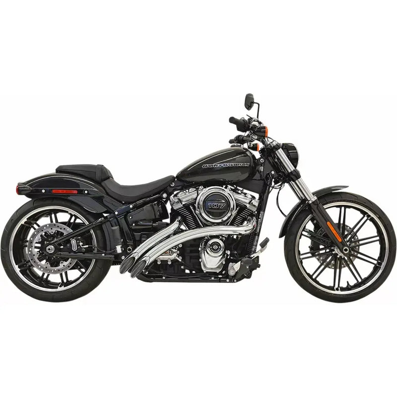 Sistema di scarico radiale Bassani Sweeper per Harley