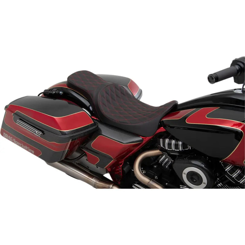 Drag Specialties Sella anteriore Predator 2-Up per Harley