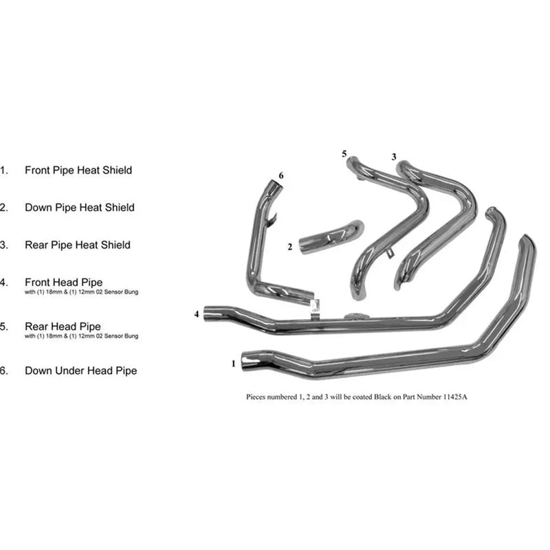 Collettori Bassani True Dual Down Under per Harley