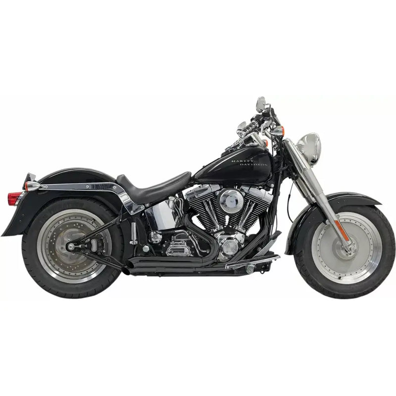 Sistema di scarico Bassani Pro Street Turn Out per Harley