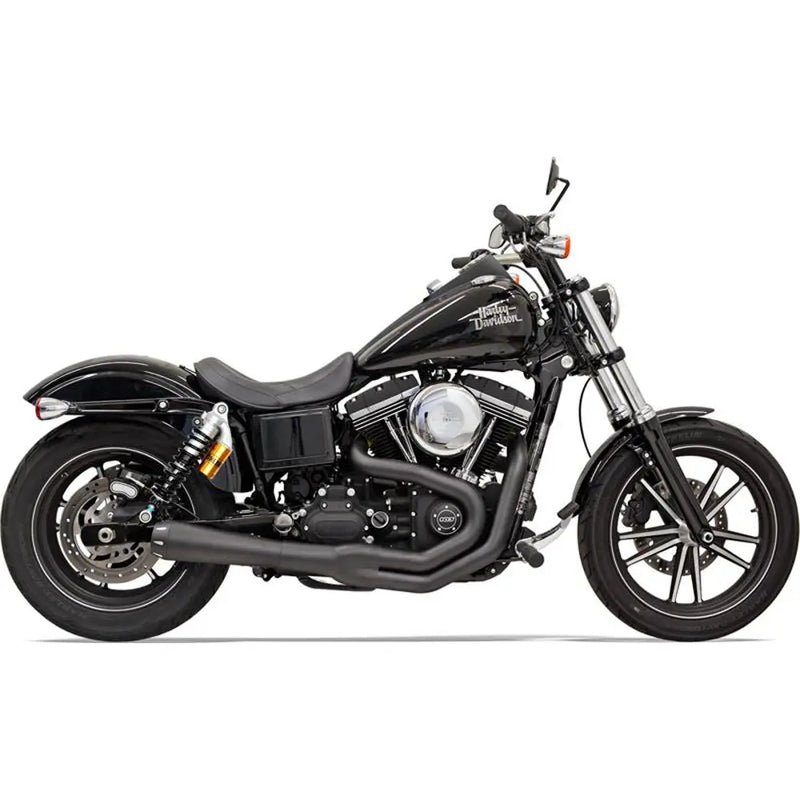 Sistema di scarico Bassani Road Rage II Mega Power 2-into-1 per Harley