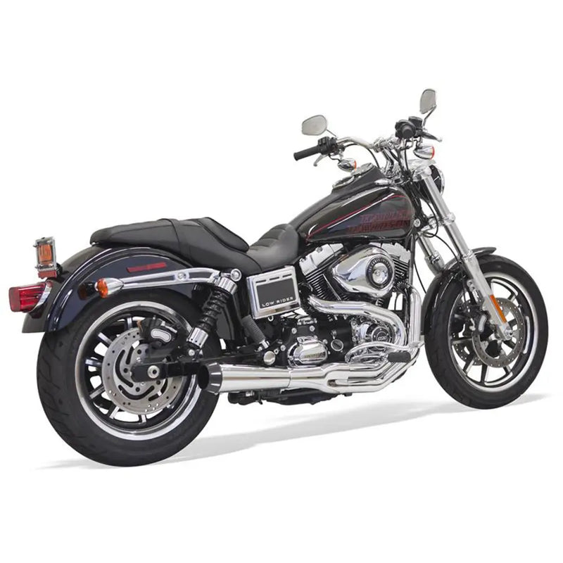 Sistema di scarico Bassani Road Rage II Mega Power 2-into-1 per Harley