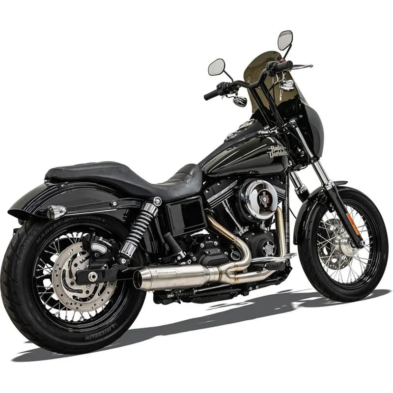 Bassani Ripper Super Bike Sistema di scarico inox 2-into-1 per Harley