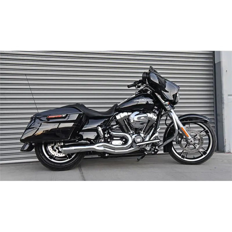 Sistema di scarico Bassani Road Rage II 2-into-1 per Harley