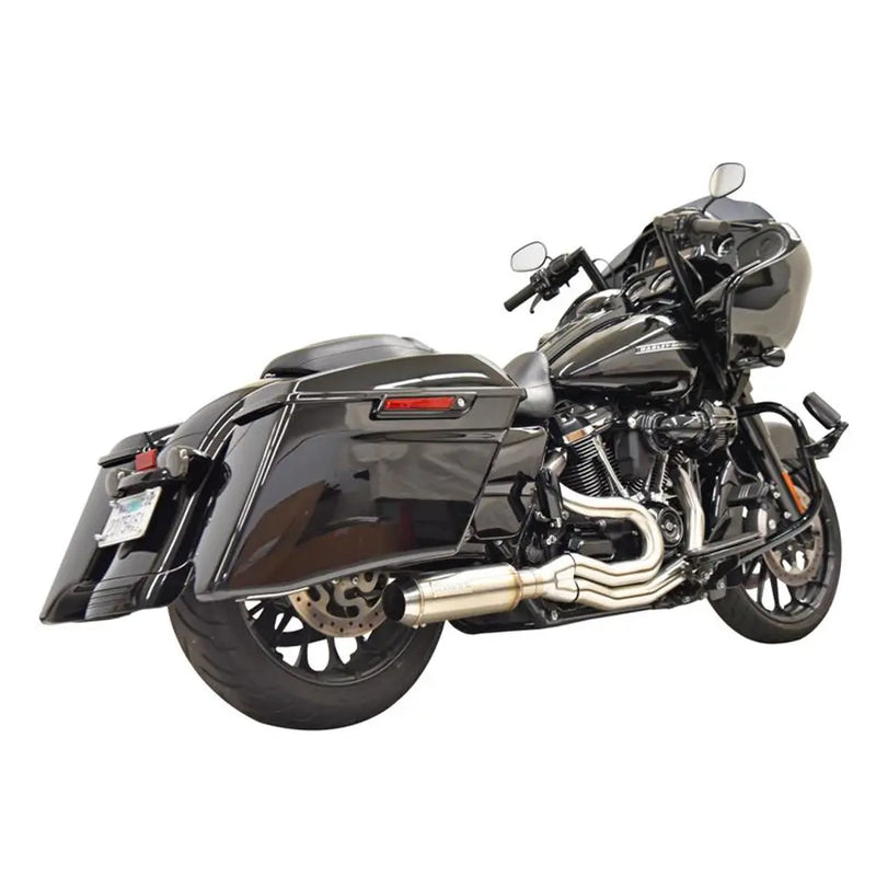 Sistema di scarico Bassani Road Rage Super Bike 2-into-1 per Harley