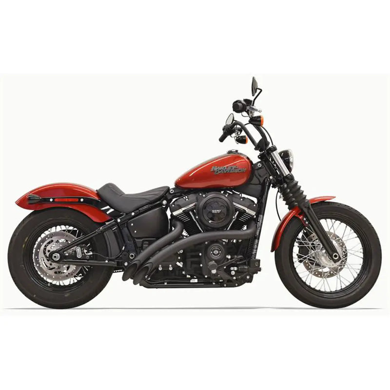 Sistema di scarico radiale Bassani Sweeper per Harley