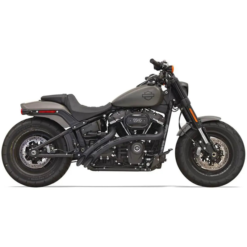 Sistema di scarico radiale Bassani Sweeper per Harley