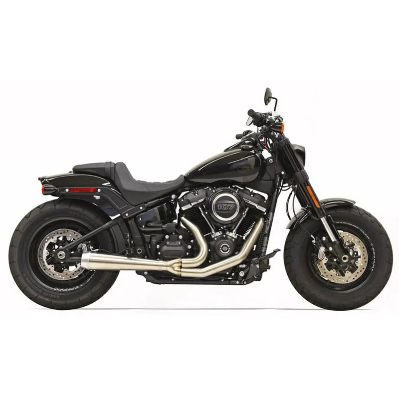 Sistema di scarico Bassani Road Rage III Stainless 2-into-1 per Harley