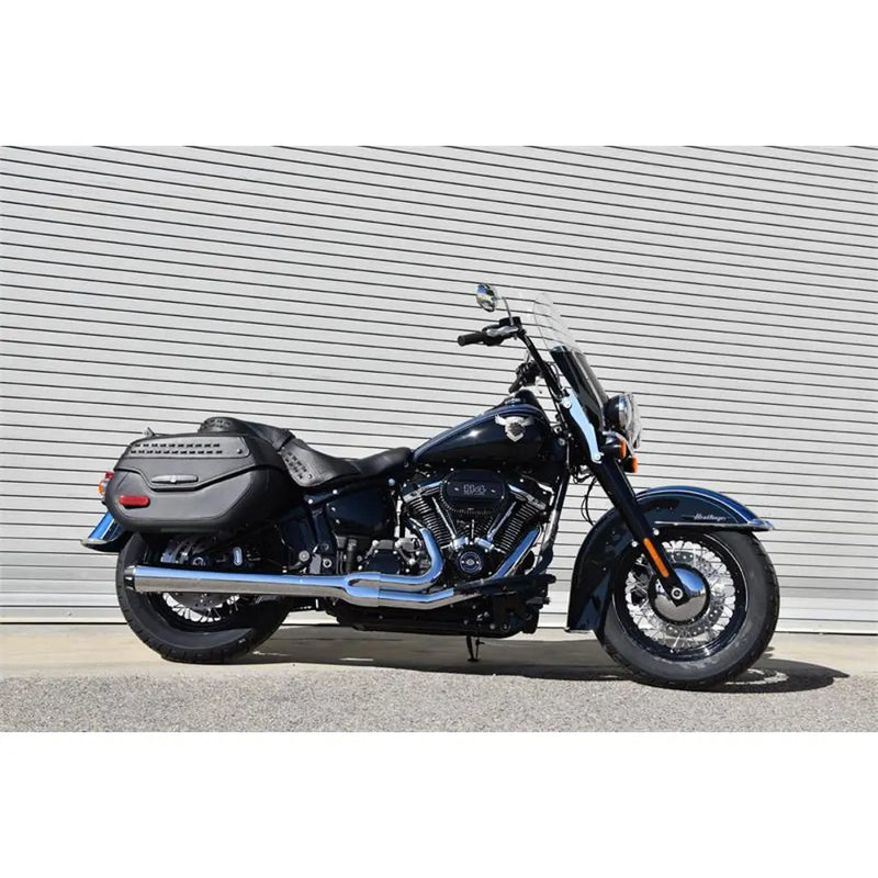 Sistema di scarico Bassani Road Rage Long Megaphone 2-into-1 per Harley