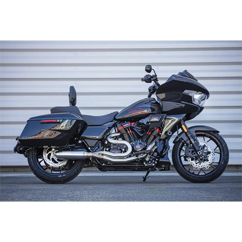 Sistema di scarico Bassani Road Rage Super Bike 2-into-1 per Harley