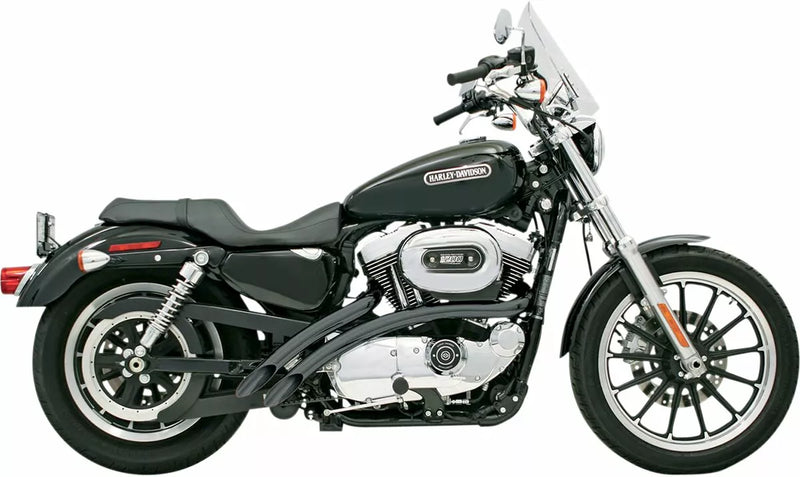 Sistema di scarico radiale Bassani Sweeper per Harley