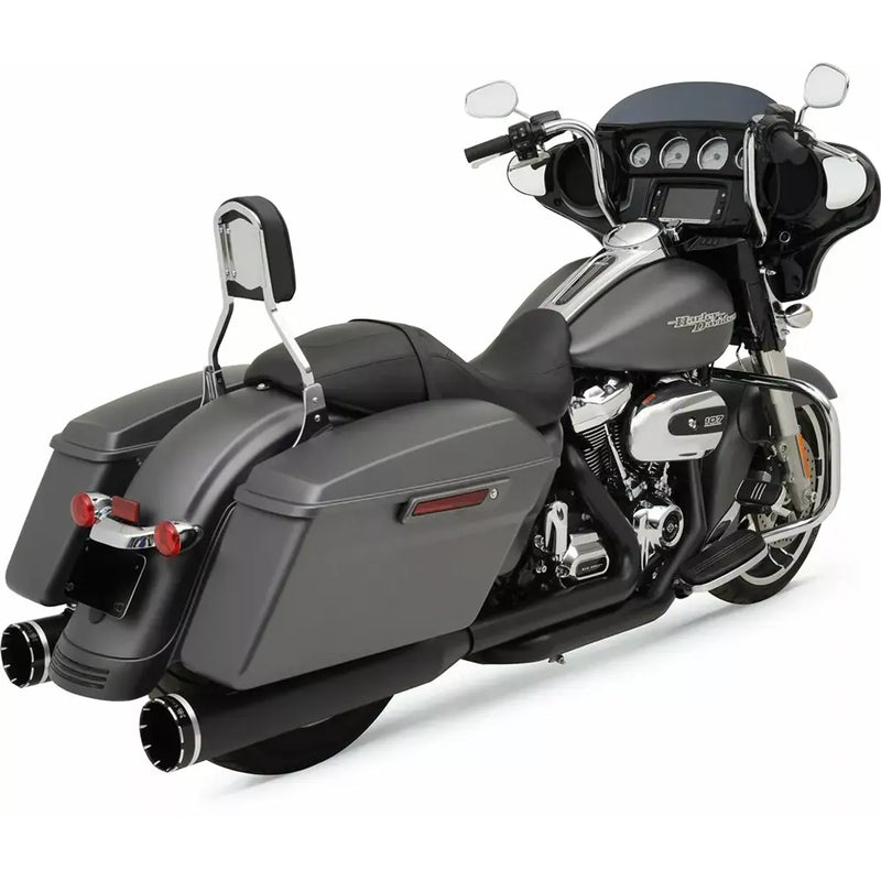 Khrome Werks Sistema di scarico Dominator con crossover a due fasi per Harley