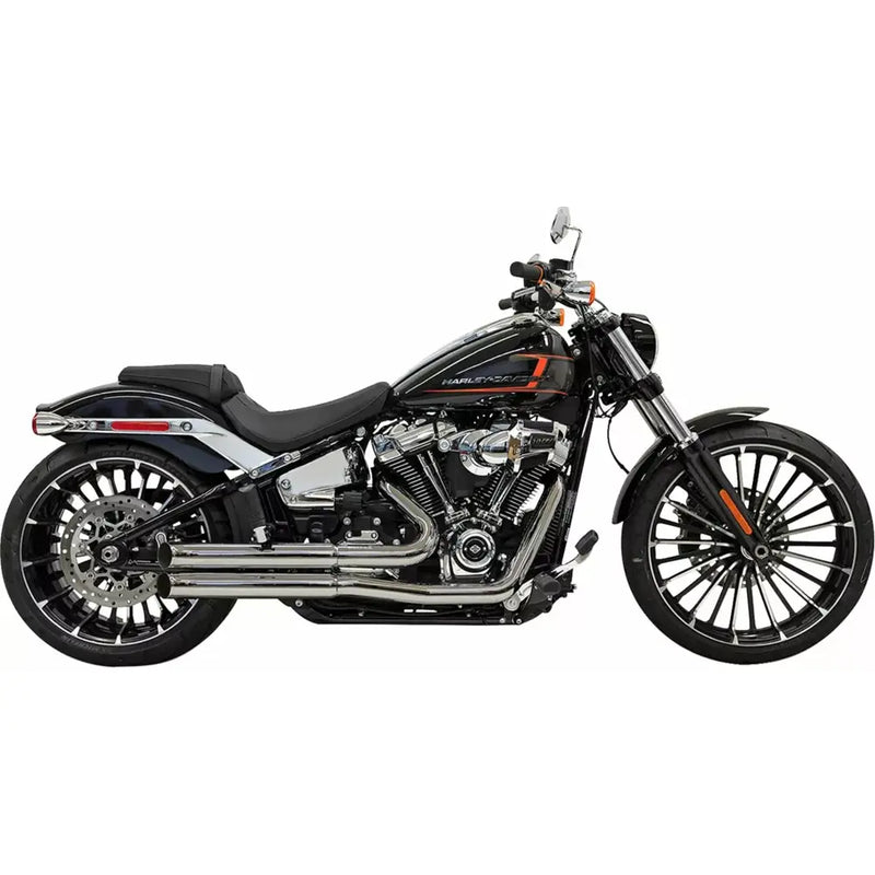 Sistema di scarico Bassani Pro Street Turn Out per Harley