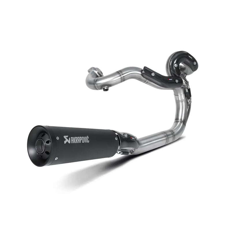 Linea aperta Akrapovic Nightrod Sistema di scarico 2-into-1 per Harley