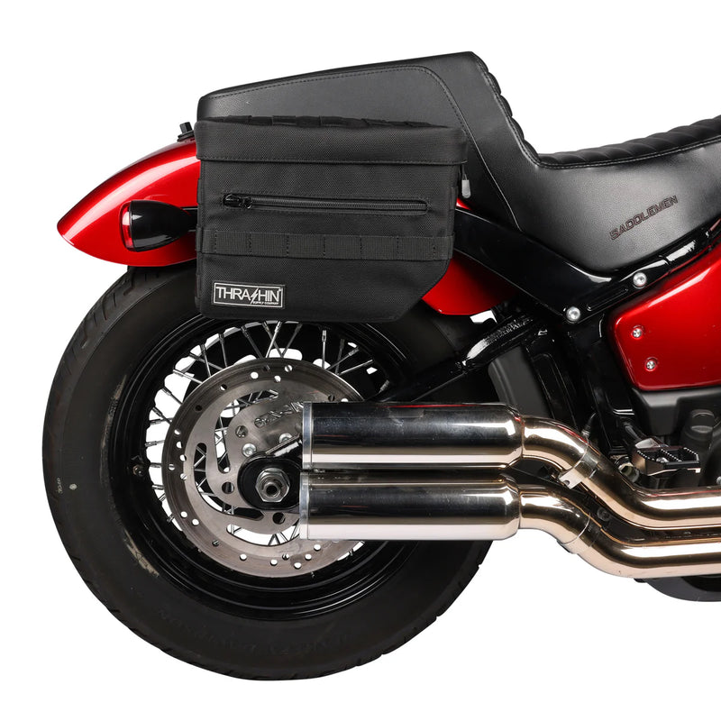 Thrashin Supply Set di borse laterali per moto Essential 10L Throw-Over