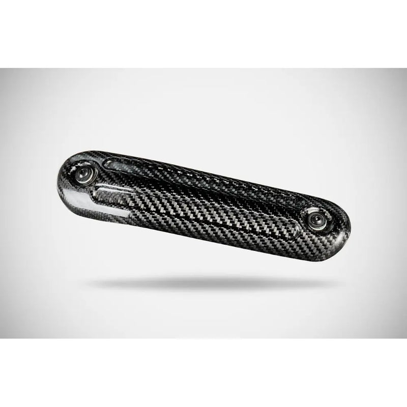 Zard Pan Am Carbon Header Heat Shield per Harley