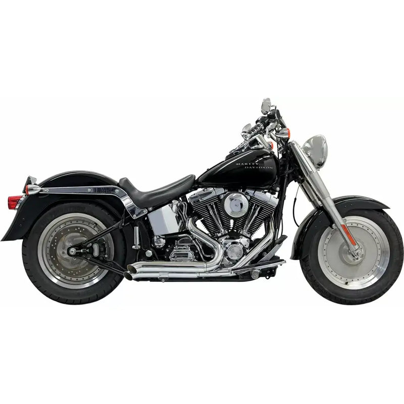 Sistema di scarico Bassani Pro Street Turn Out per Harley