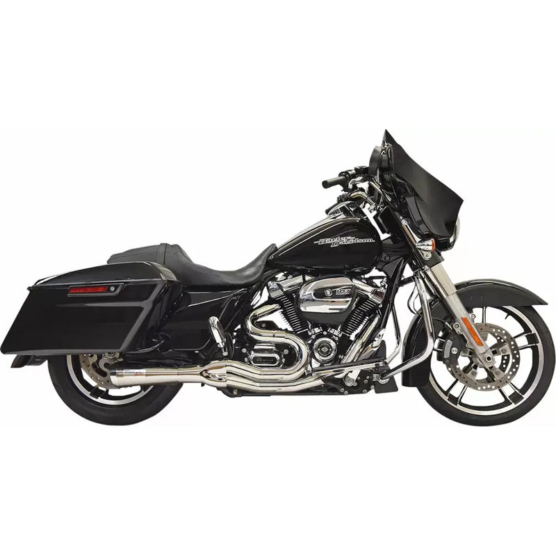 Sistema di scarico Bassani Road Rage II 2-into-1 per Harley