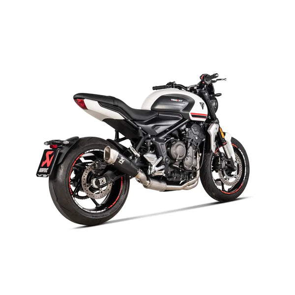 Sistema di scarico Akrapovic Racing Line per Triumph