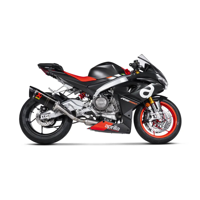 Sistema di scarico Akrapovic Racing Line per Aprilia