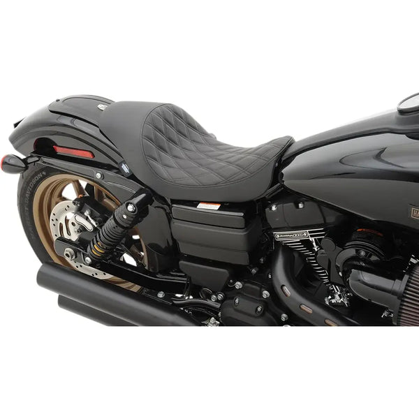 Drag Specialties Sella singola ribassata 3/4 per Harley