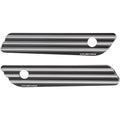 Arlen Ness Copri chiusure per borse laterali calibro 10 per Harley
