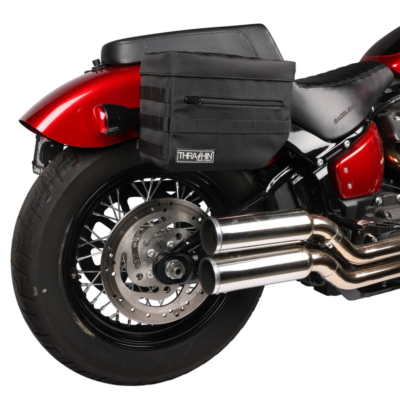 Thrashin Supply Set di borse laterali per moto Essential 10L Throw-Over