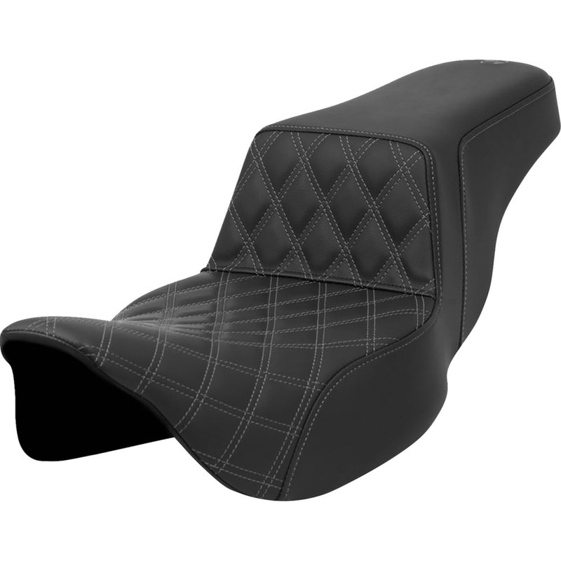 Saddlemen Step-Up Extended Reach anteriore con punto a reticolo per Harley