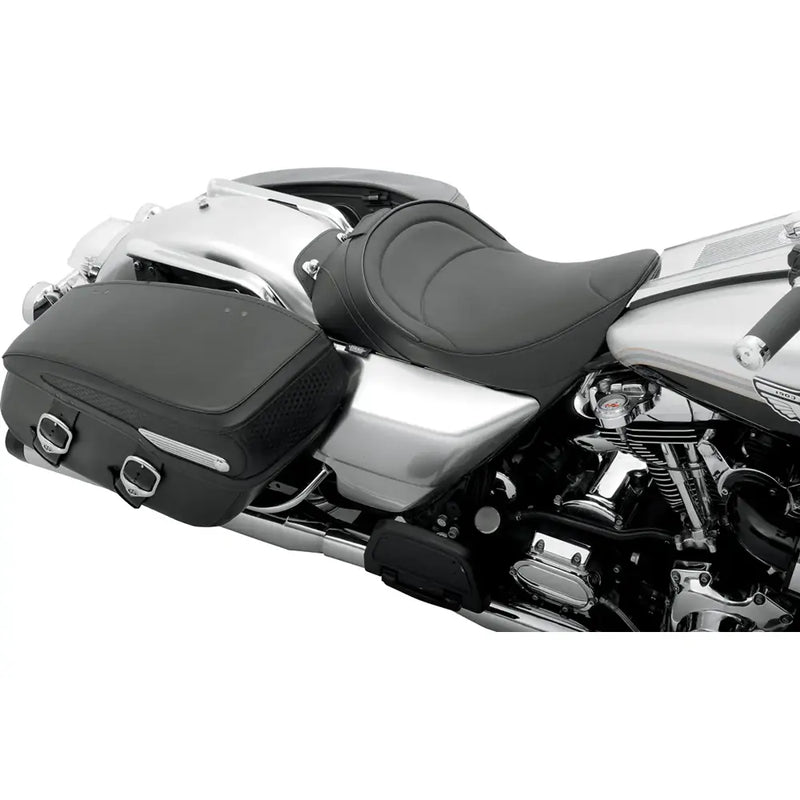 Drag Specialties Sella singola con schienale per Harley