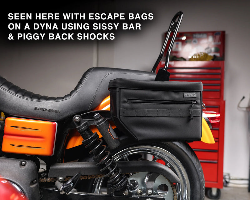 Supporti rigidi per borse laterali Thrash Supply per Harley