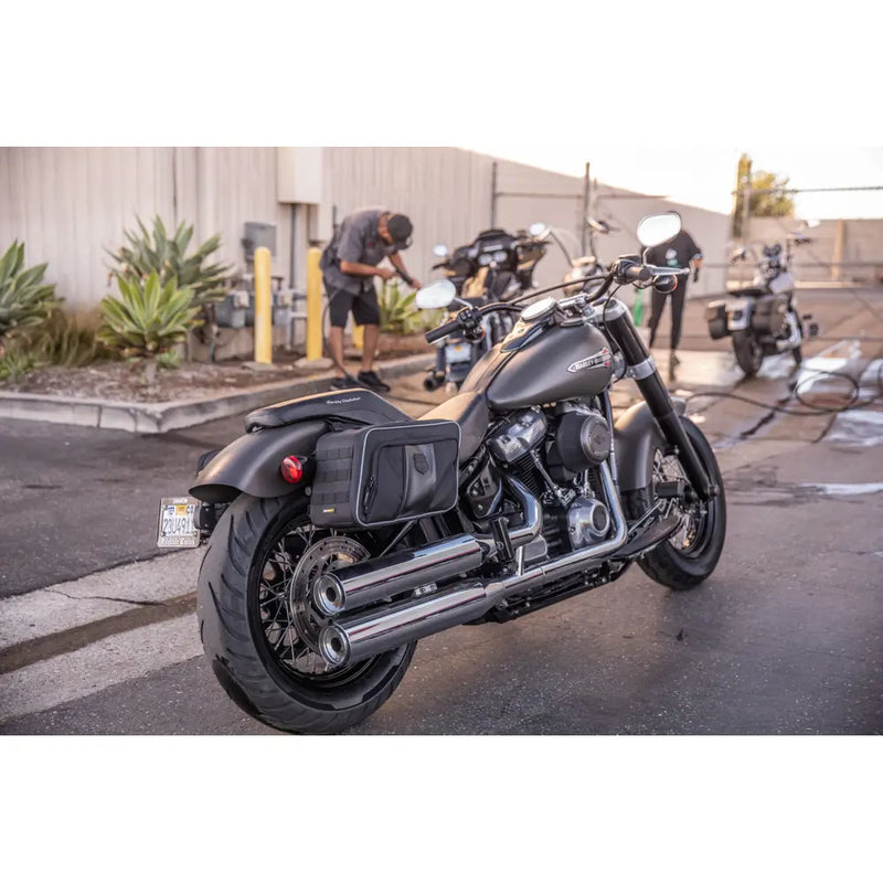 Nelson Rigg Set di borse laterali per moto Road Trip 19L
