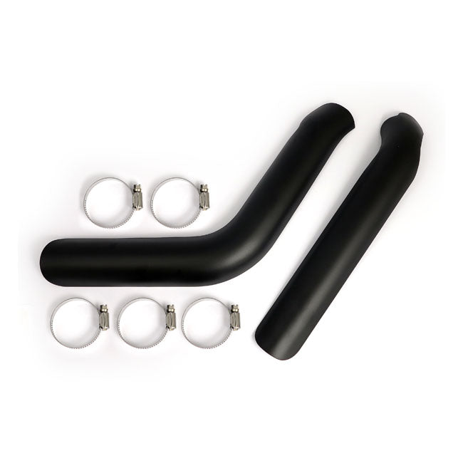 Set di paracalore per scarico Big Twin Plain per Harley