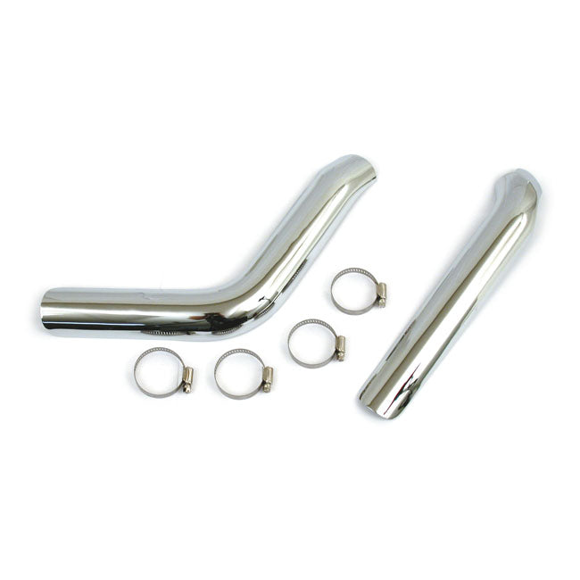 Set di paracalore per scarico Big Twin Plain per Harley