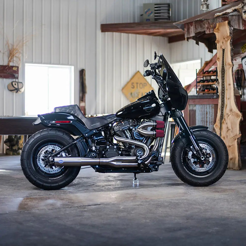 S&S Sistema di scarico SuperStreet 2-into-1 per Harley