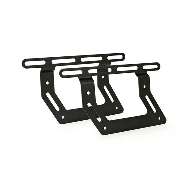 Highway Hawk Kit universale di supporto per borse laterali per moto Nero