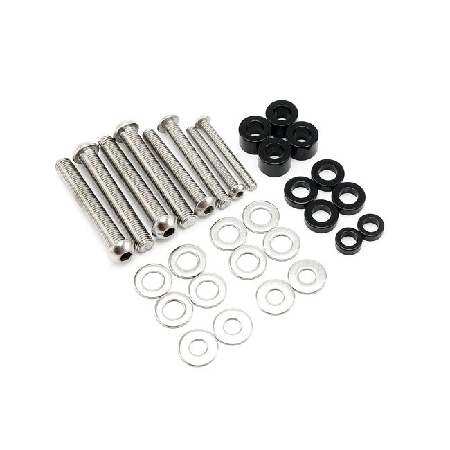 Highway Hawk Kit di supporto per borse laterali per Harley