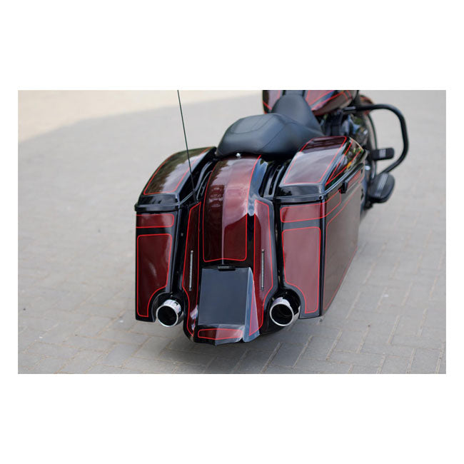 Killer Custom Corpi delle borse laterali in stile CVO per Harley
