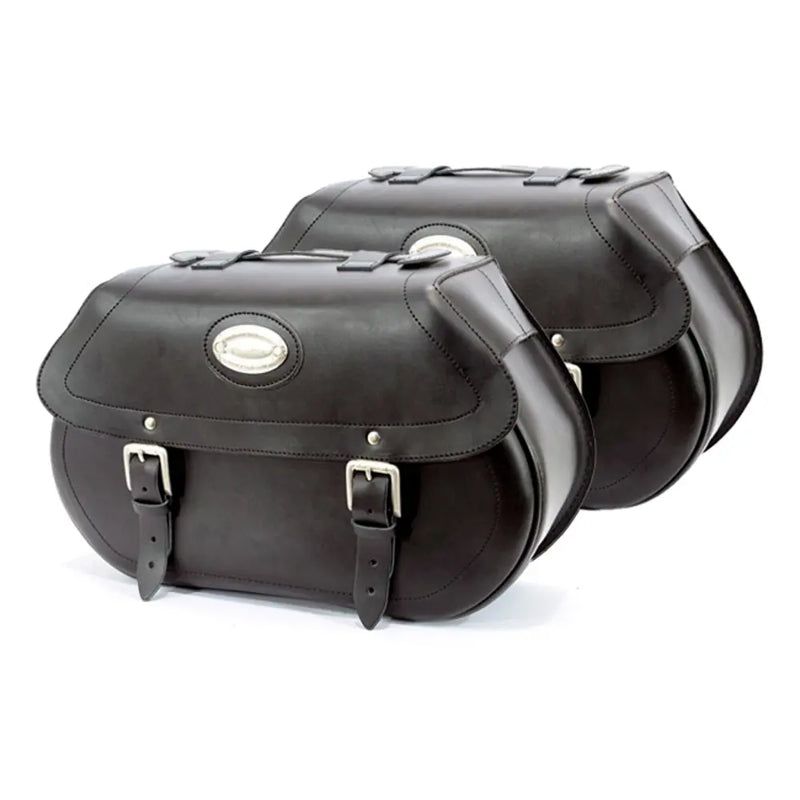 Longride Set di borse laterali per moto Click-On 38L modello 145