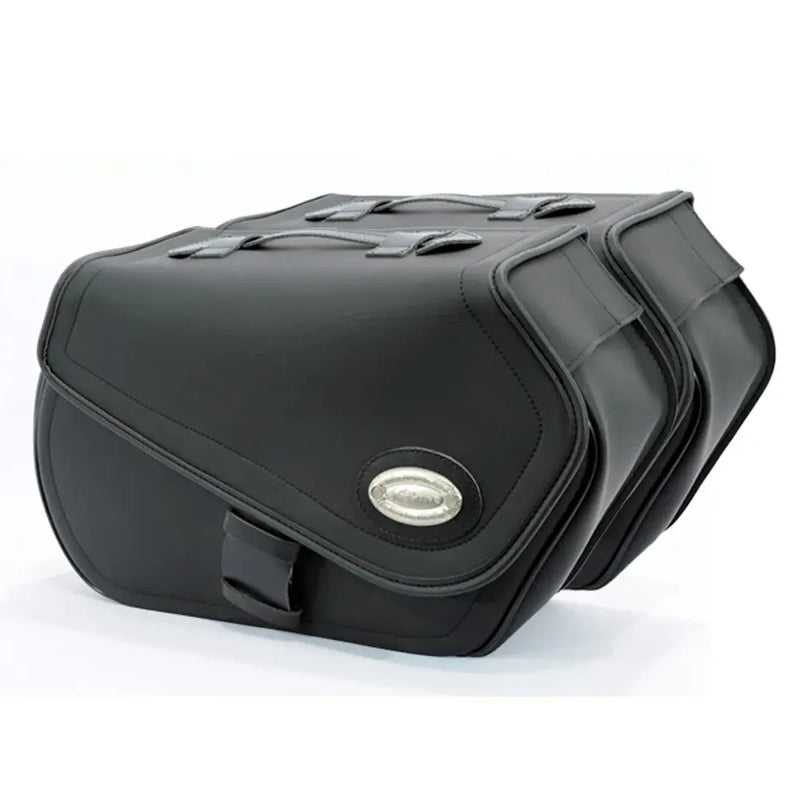 Longride Modello 153 Set di borse laterali per moto Click-On da 43 litri