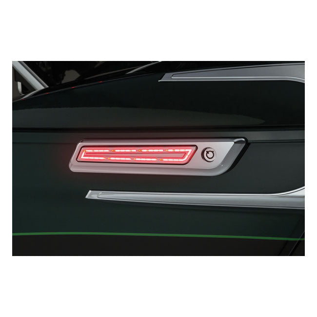 Kuryakyn Luci LED con chiusura a scatto per borse laterali Harley